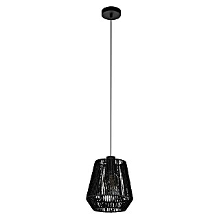 Eglo Persley LED viseča svetilka (60 W, Ø x V: 22 x 110 cm, Črna, Število svetlobnih elementov: 1 kos)