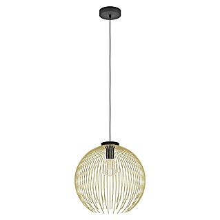 Eglo Lámpara colgante LED Venezuela (Negro, Diámetro: 40 cm, E27)