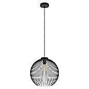 Eglo Venezuela Lámpara colgante redonda (40 W, Ø x Al: 40 x 110 cm, Negro, Negro, E27) | BAUHAUS