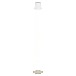 Eglo LED-Stehleuchte Fiorana (7,5 W, Weiß, Sandfarben, Weiß, Ø x H: 15 x 140,5 cm)