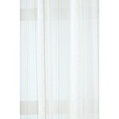 Visillo para ventana Delia Rayas (An x Al: 140 x 260 cm, 100% poliéster, Beige/Blanco) | BAUHAUS