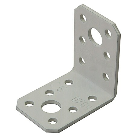 Stabilit Winkelverbinder (L x B x H: 50 x 50 x 35 mm, Weiß, Sonstige)
