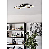 Eglo Calliera Plafón LED (20 W, L x An x Al: 59,5 x 31 x 9 cm, Negro, Blanco neutro) | BAUHAUS