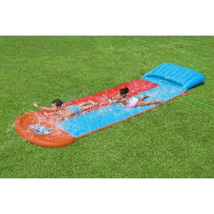 Bestway Vodeni tobogan Tsunami Splash  (Plavo-narančasta, D x Š: 488 x 143 cm) | BAUHAUS