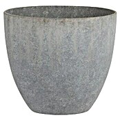 Okrugla tegla za biljke Bravo  (Ø x V: 45 x 40 cm, Plastika, Siva) | BAUHAUS