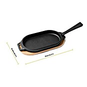 Ooni Tava Sizzler  (Lijevano željezo, drvo) | BAUHAUS