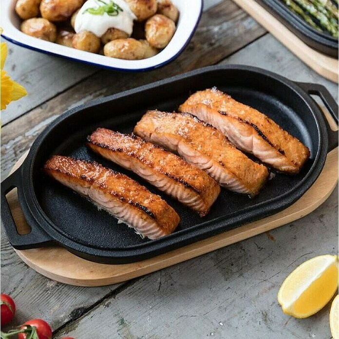 Ooni Tava Sizzler  (Lijevano željezo, drvo) | BAUHAUS