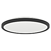 Eglo LED stropna svjetiljka  (13,9 W, Ø x V: 30 x 3 cm, Crna, Topla bijela) | BAUHAUS