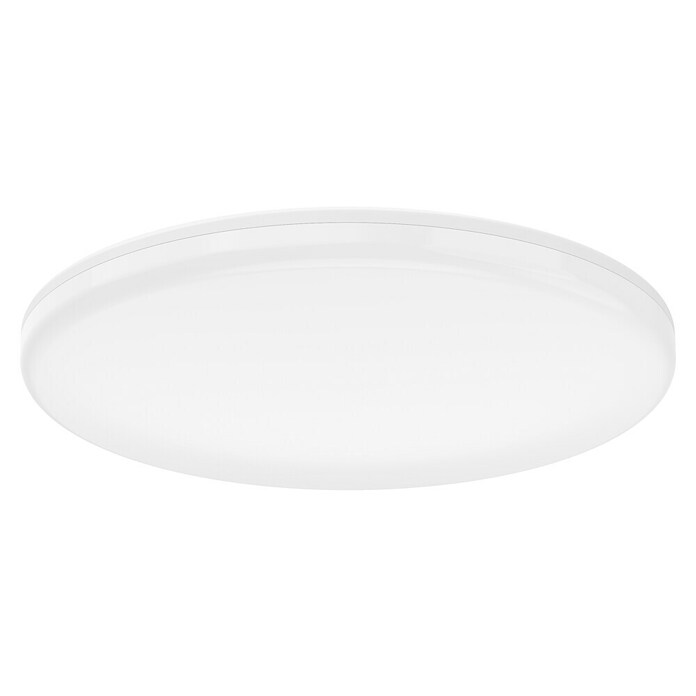 Eglo Castagneto LED-Deckenleuchte rund (20 W, Ø x H: 31 x 5 cm, Weiß, Warmweiß) | BAUHAUS