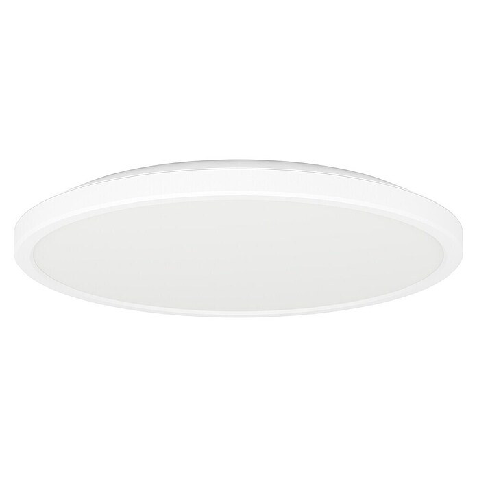 Eglo LED stropna svjetiljka  (13,9 W, Ø x V: 30 x 3 cm, Bijela, Topla bijela) | BAUHAUS
