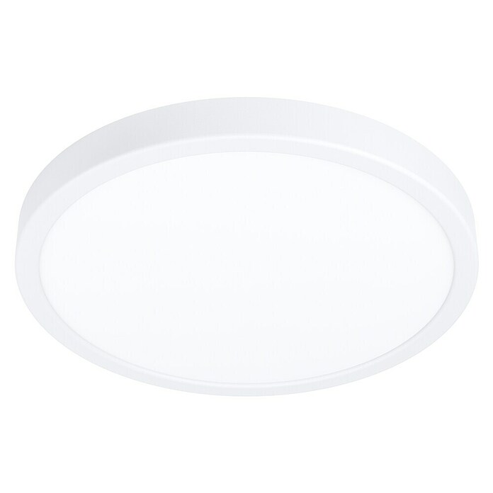 Eglo Fueva 6 Ledpaneel, rond (14,2 W, Ø x h: 27,8 x 2,5 cm, Wit, Warm wit) | BAUHAUS