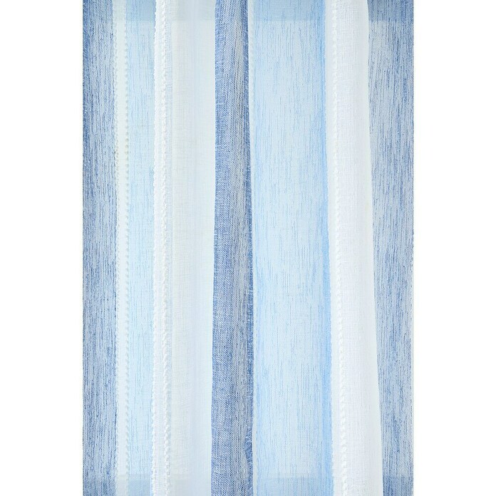 Visillo para ventana Centro (An x Al: 140 x 260 cm, 100% poliéster, Azul) | BAUHAUS