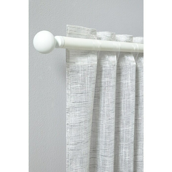 Visillo para ventana Argan (An x Al: 140 x 280 cm, 100% poliéster, Gris) | BAUHAUS