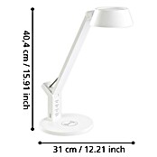 Eglo Lámpara de sobremesa LED Banderalo (4,8 W, L x An x Al: 30,5 x 17 x 40,5 cm, Blanco, Blanco neutro) | BAUHAUS