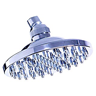 BWT Kopfbrause Wellness (Passend für: myPOOL Solarduschen, L x B x H: 13 x 13 x 13 cm, Silber)