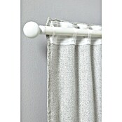 Cortina pasabarra Muka (An x Al: 140 x 260 cm, 63% poliéster 16% acrílico 13% algodón y 3% lino, Gris) | BAUHAUS