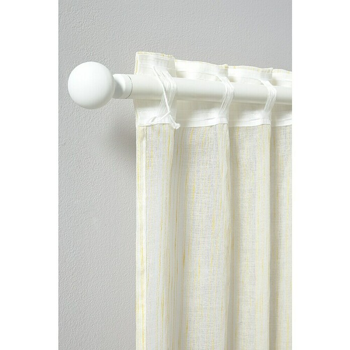 Visillo para ventana Gatas oro (An x Al: 140 x 260 cm, 100% poliéster, Mostaza) | BAUHAUS