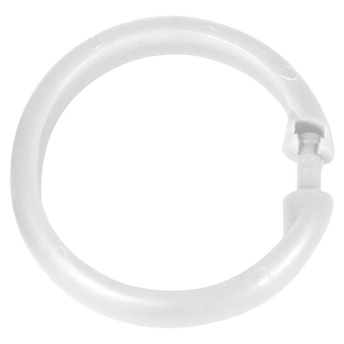 Prsten za zavjese  (16 Kom., Promjer: 6 cm, Bijela) | BAUHAUS