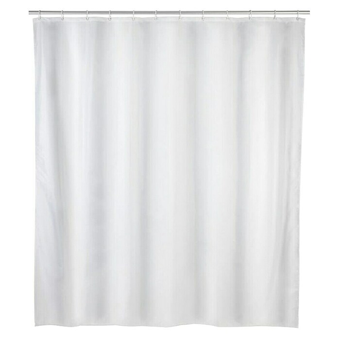 SCHÖNER WOHNEN-Kollektion Zavjesa za tuš Nes  (D x Š: 200 x 120 cm, Bijela, 100% poliester) | BAUHAUS