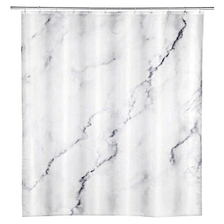 SCHÖNER WOHNEN-Kollektion Tuš zavesa Balatro (Š x V: 180 x 200 cm, Belo-črna)