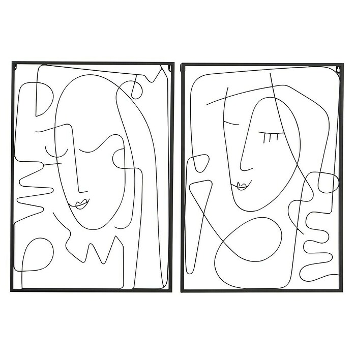 Stenska dekoracija  (Črna, 49 x 69 cm) | 6772 - Stahlschilder/Wandobjekte | HFDB - Wanddekoration | HFD - Galerie | HF - Galerie | H - Innendeko/Farben | BAUHAUS