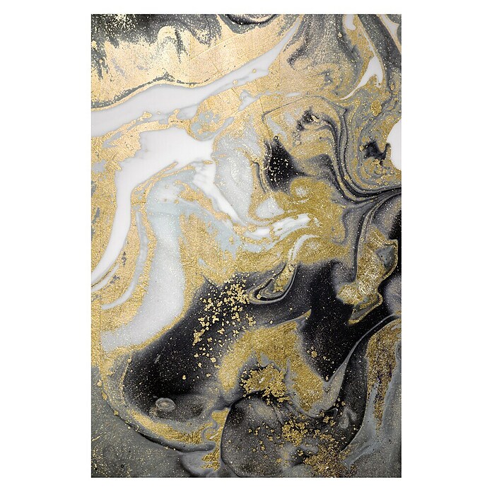 Glasbild (Marmor Gold, B x H: 50 x 75 cm) | BAUHAUS