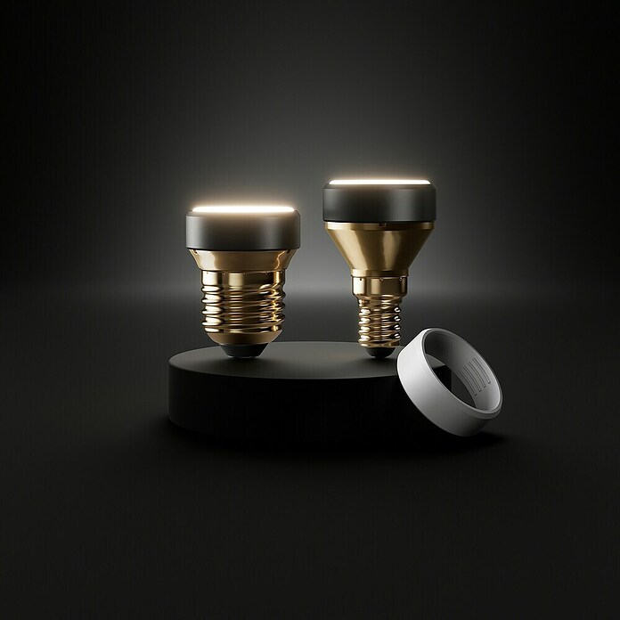 Ledvance LED-Lampe Flat (E27, Dimmbar, Warmweiß, 300 lm, 3,5 W, 1 Stk.) | BAUHAUS