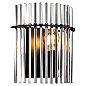 Globo Gorley LED-Wandleuchte (60 W, L x B x H: 12,5 x 25 x 26 cm, Schwarz, Silber, Rauch) | BAUHAUS