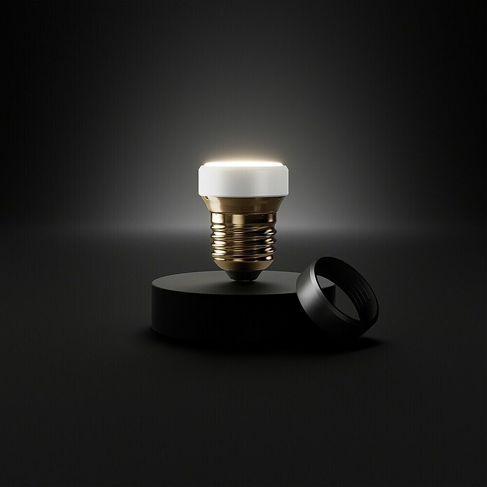 Ledvance LED-Lampe Flat (E27, Dimmbar, Warmweiß, 300 lm, 3,5 W, 1 Stk.) | BAUHAUS
