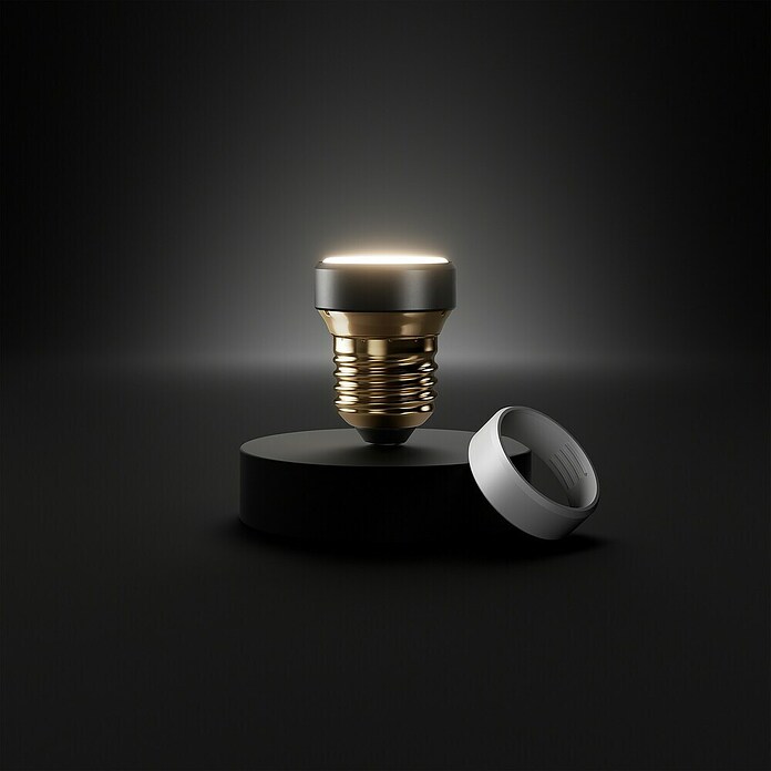 Ledvance LED-Lampe Flat (E27, Dimmbar, Warmweiß, 300 lm, 3,5 W, 1 Stk.) | BAUHAUS