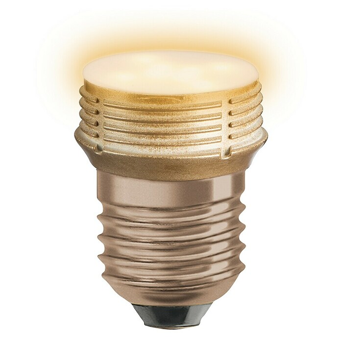 Ledvance LED-Lampe Flat (E27, Nicht Dimmbar, Warmweiß, 300 lm, 3,5 W, 3 Stk.) | BAUHAUS
