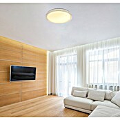 Globo Plafón LED redondo Veleno (24 W, Ø x Al: 49 x 7 cm, Blanco, Blanco cálido) | BAUHAUS