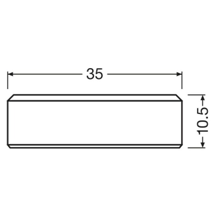 Ledvance LED-Lampe Flat (E27, Nicht Dimmbar, Warmweiß, 300 lm, 3,5 W, 3 Stk.) | BAUHAUS
