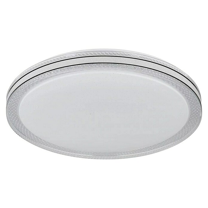 Globo Plafón LED redondo Veleno (24 W, Ø x Al: 49 x 7 cm, Blanco, Blanco cálido) | BAUHAUS