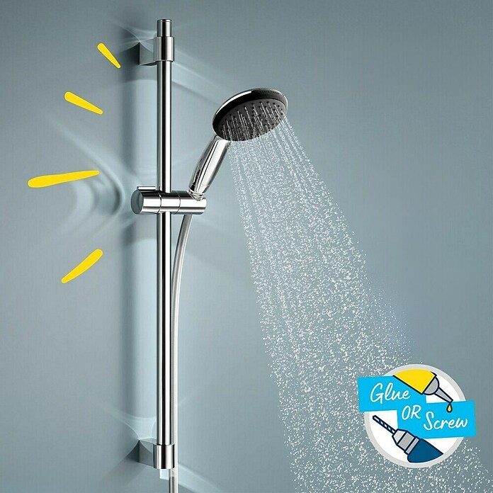 Grohe QuickFix Vitalio Start Conjunto de ducha (Número de tipos de chorro: 1 ud., Cromo) | BAUHAUS