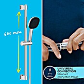 Grohe QuickFix Conjunto de ducha Vitalio Confort (Número de tipos de chorro: 3 ud., Cromo) | BAUHAUS