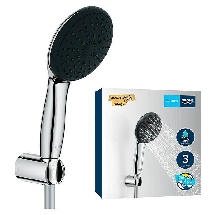 Grohe QuickFix Start Conjunto de ducha 110 (Número de tipos de chorro: 3 ud., Cromo) | BAUHAUS