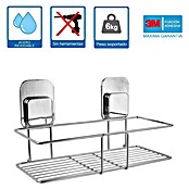 Cesta de baño Legend (12 x 29 x 16 cm, Inox, Brillante) | BAUHAUS