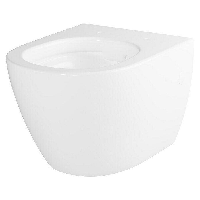 Camargue Hangend Toilet Spoelrandloos  Rome (Zonder toiletzitting, Diepspoeler, Wit)