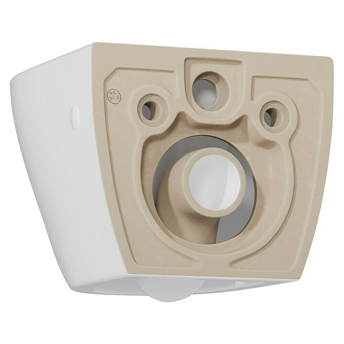 Camargue Hangend Toilet Spoelrandloos  Rome (Zonder toiletzitting, Diepspoeler, Wit)