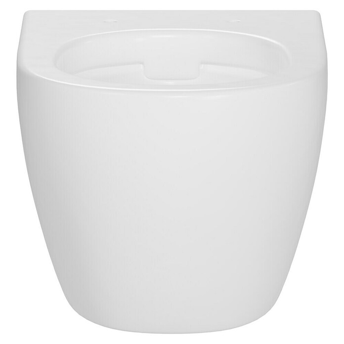 Camargue Hangend Toilet Spoelrandloos  Rome (Zonder toiletzitting, Diepspoeler, Wit)