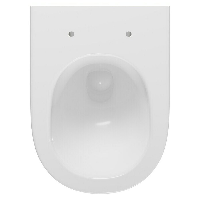 Camargue Hangend Toilet Spoelrandloos  Rome (Zonder toiletzitting, Diepspoeler, Wit)