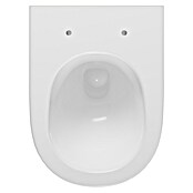 Camargue Hangend Toilet Spoelrandloos  Rome (Zonder toiletzitting, Diepspoeler, Wit)