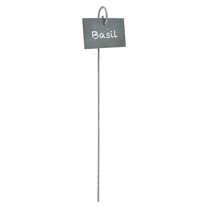 Esschert Design Ploča za obilježavanje biljke  (D x Š x V: 8,1 x 3,4 x 36 cm, Kamen) | BAUHAUS
