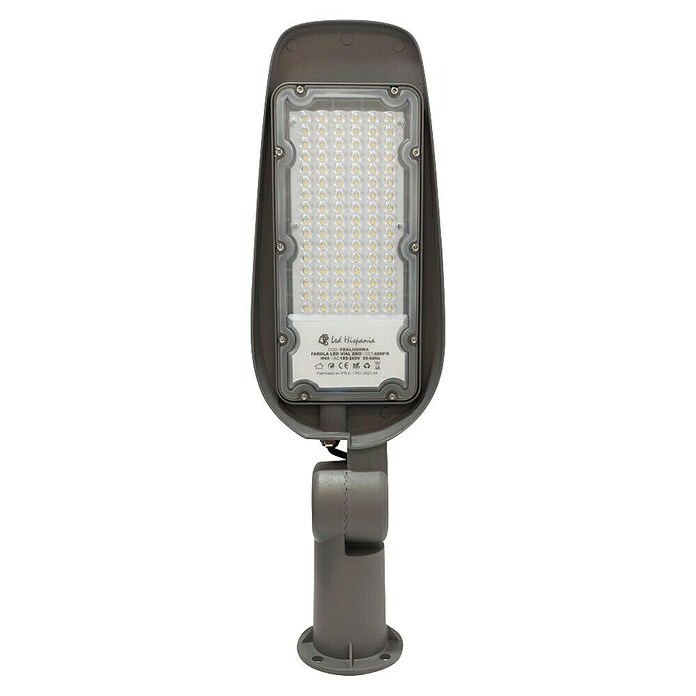 Panalight Farola LED Eko (50 W, 8 x 15,12 x 48,65 cm, Gris, 5.000 lm, 4.000 K, IP65) | BAUHAUS