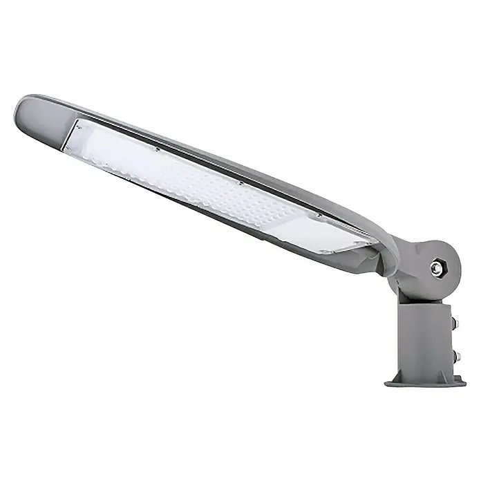 Panalight Farola LED Eko - 150 W, 9,7 x 21 x 63,8 cm, Gris, 15.000 lm, 4.000 K, IP65 - Farola LED gris que proporciona iluminación brillante y eficiente para calles y caminos.