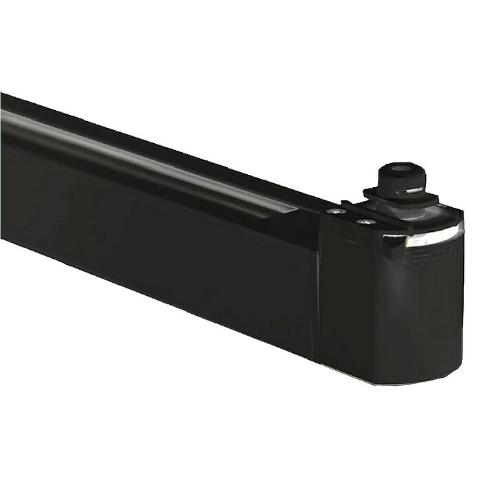 Led Hispania Regleta LED para riel lineal (24 W, Negro, 2 x 3,5 x 49 cm, 5 ud.) | BAUHAUS