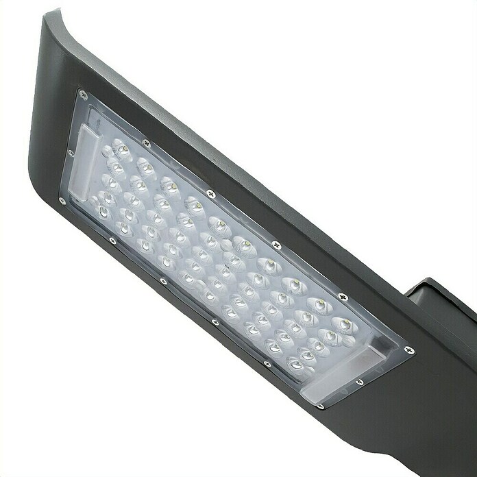 Led Hispania Farola LED Neo (20 W, 3,5 x 0,11 x 28,5 cm, Gris, 90 lm - 120 lm, 5.700 K, IP65, 20 ud.) | BAUHAUS