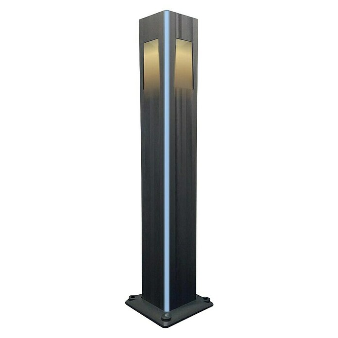 Led Hispania Sobremuro exterior Kubik (3 ud., 12 W, Negro, 12 x 12 x 80 cm) | BAUHAUS