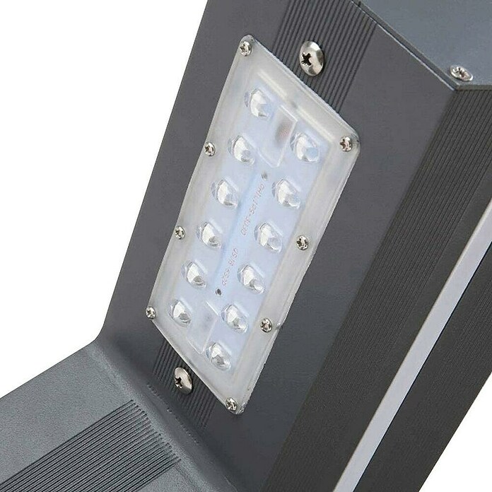 Led Hispania Baliza LED Hook (10 W, Negro, Altura: 80 cm) | BAUHAUS